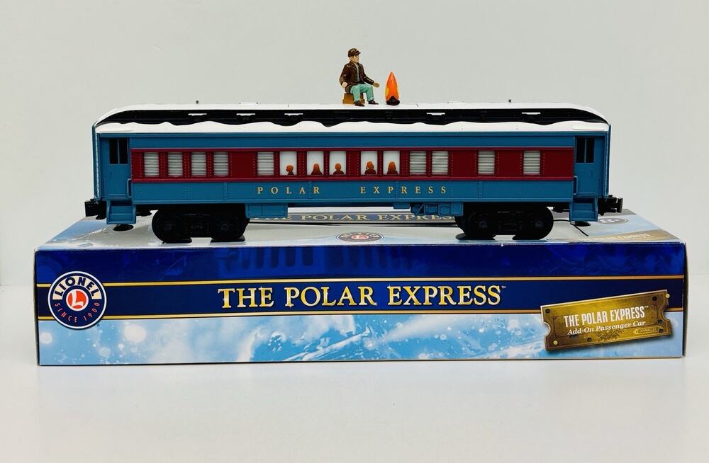 Lionel The Polar Express Disappearing Hobo Car w/ Snow Roof 6-84602 New